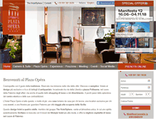Tablet Screenshot of hotelplazaopera.com